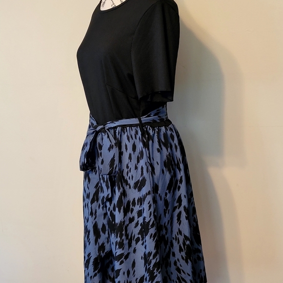 ADORABLE!! BELTED A-LINE DRESS!! - Picture 4 of 7